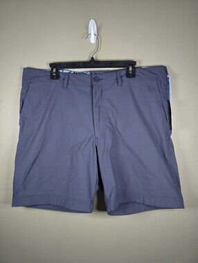 VTG 1946 Men’s Performance Shorts Activewear Outdoor Modern Fit Stretch Blue 38
